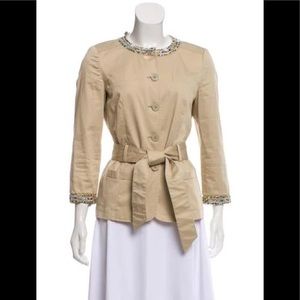 Love Moschino Embellished Belted Jacket